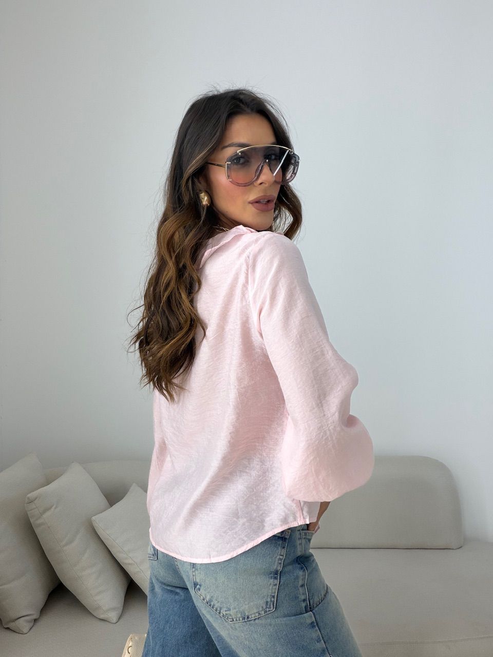 BATA MARIA FERNANDA AMARRAÇÃO BABY PINK