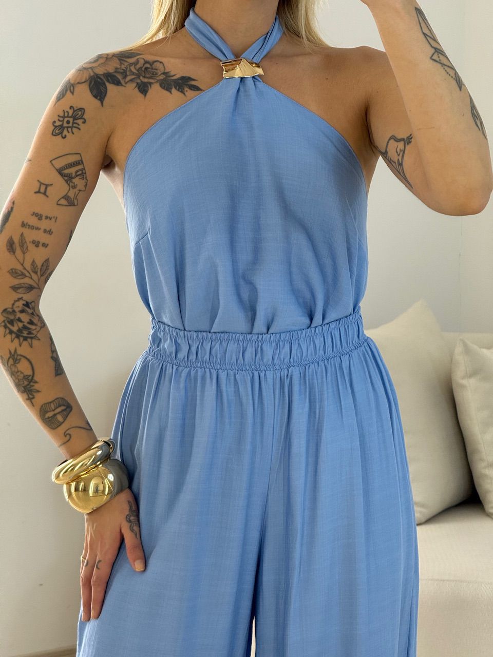 CONJUNTO MADU FRENTE ÚNICA AZUL