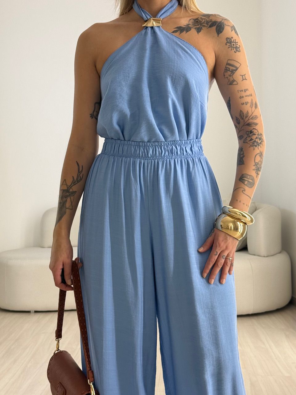 CONJUNTO MADU FRENTE ÚNICA AZUL