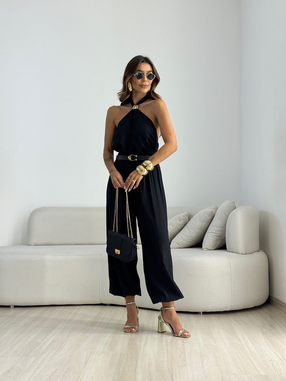 CONJUNTO MADU FRENTE ÚNICA PRETO