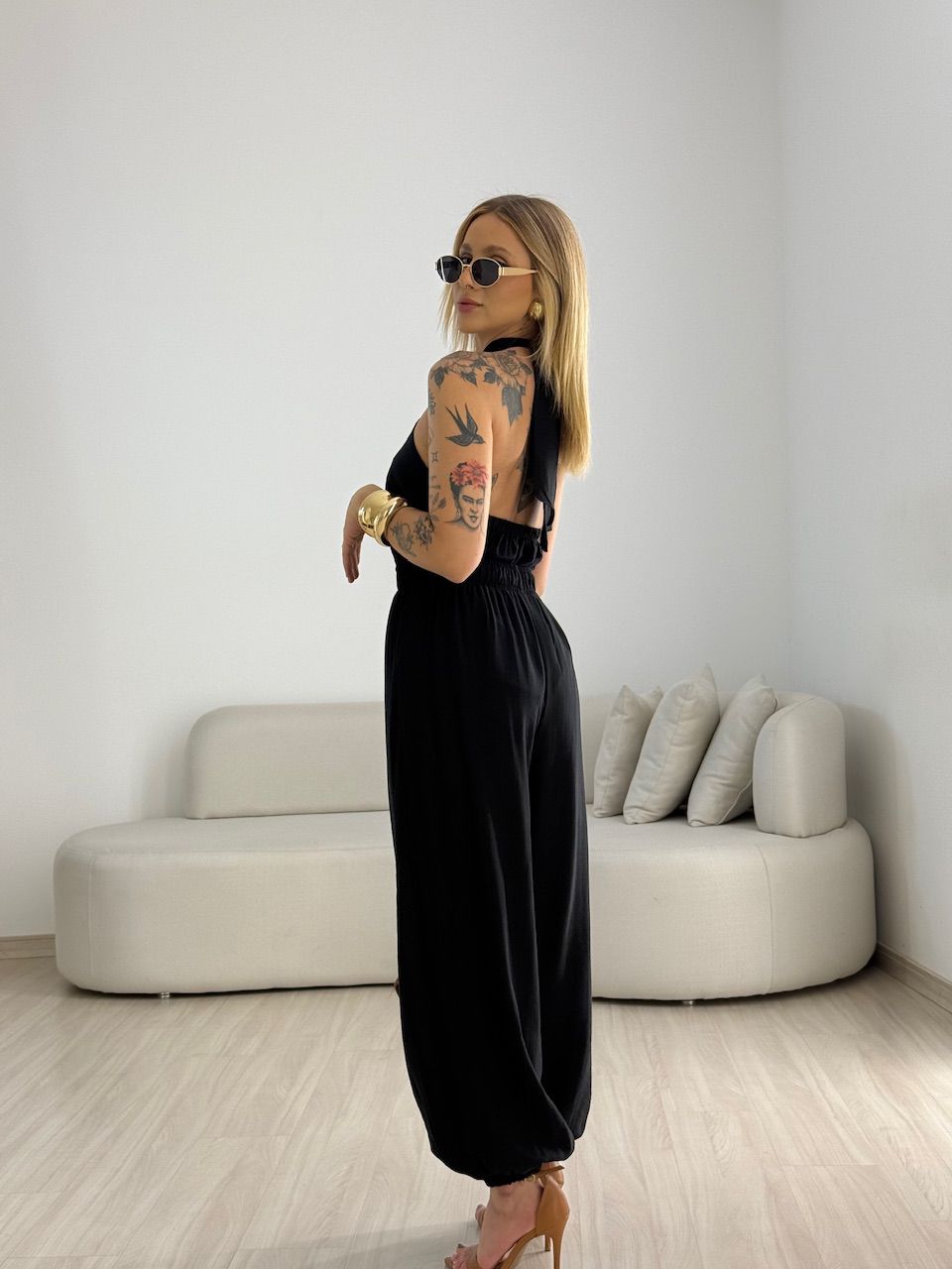 CONJUNTO MADU FRENTE ÚNICA PRETO