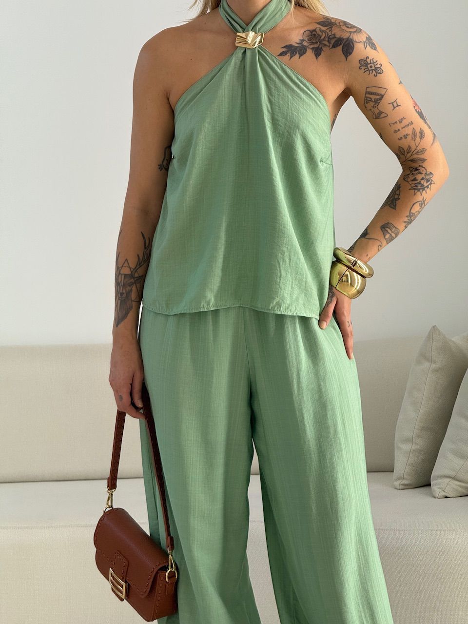 CONJUNTO MADU FRENTE ÚNICA VERDE