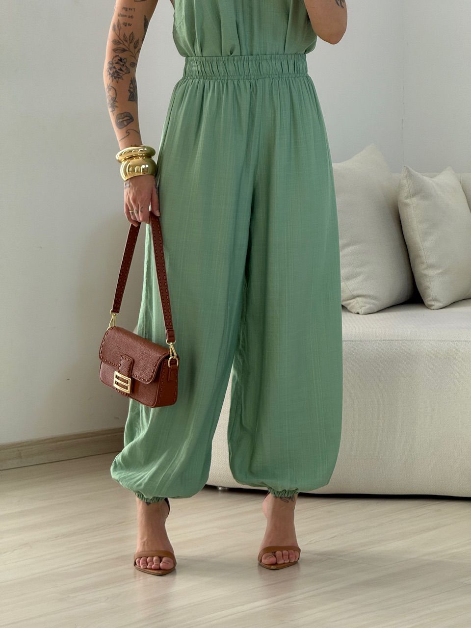 CONJUNTO MADU FRENTE ÚNICA VERDE