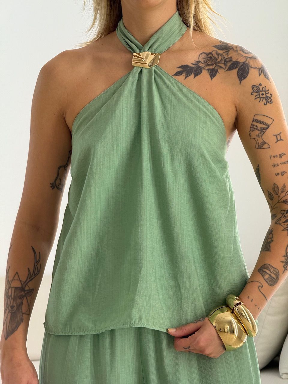 CONJUNTO MADU FRENTE ÚNICA VERDE