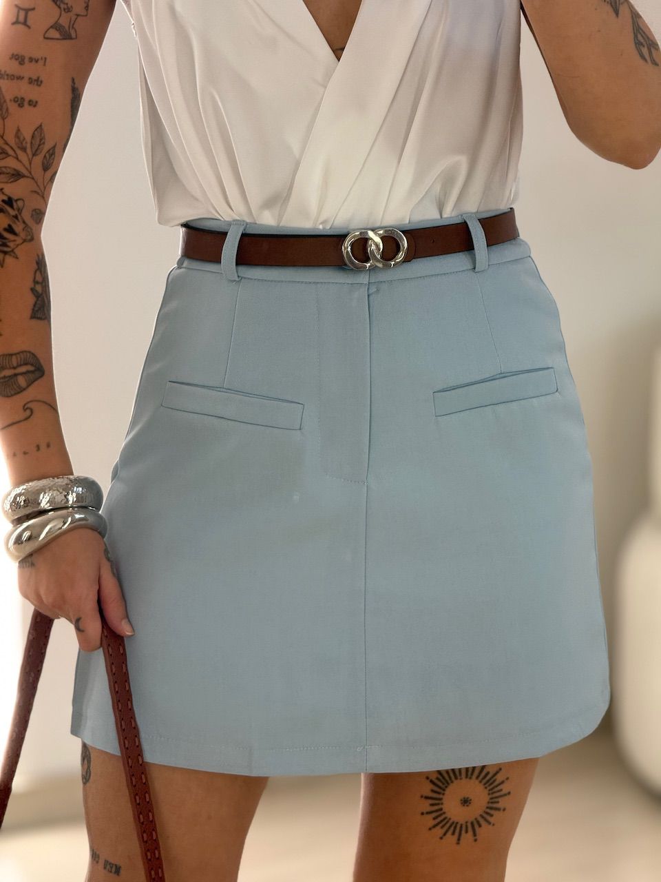 SAIA BETINA CINTO AZUL