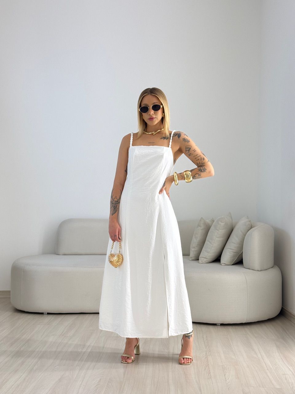 VESTIDO MAISA FENDA OFF