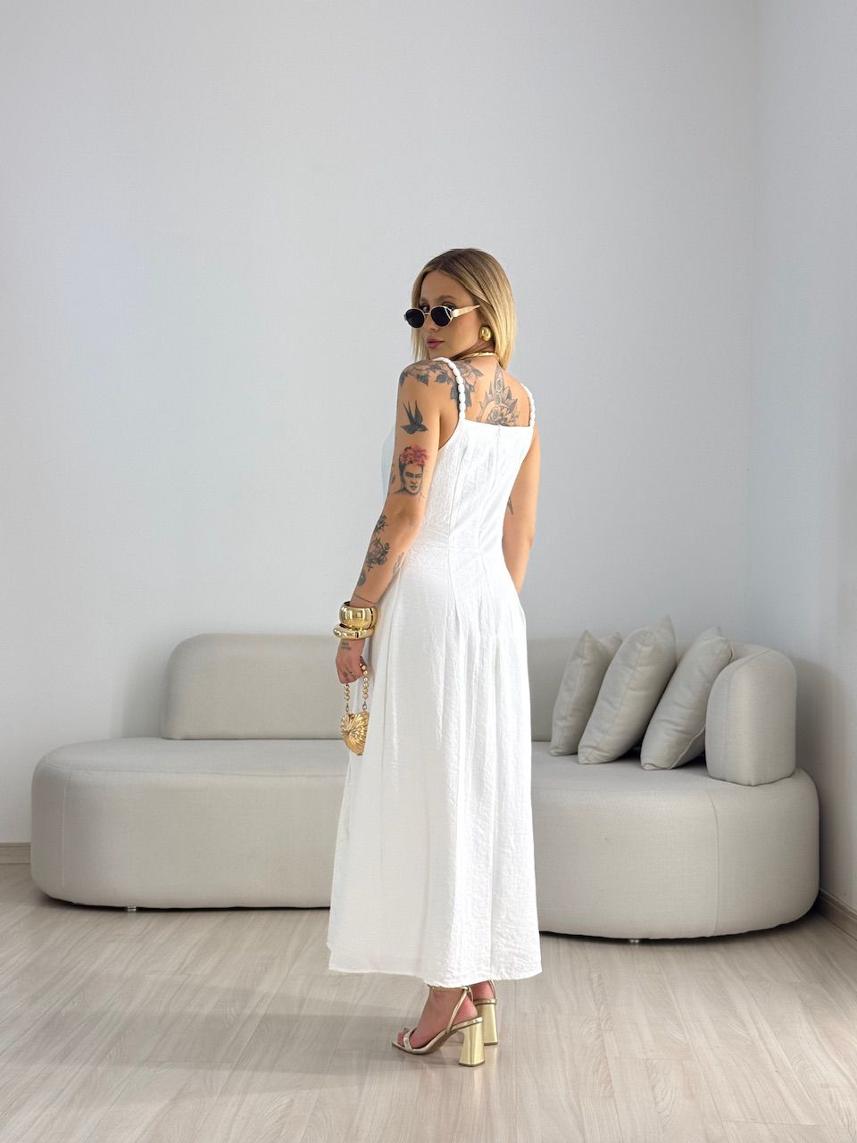 VESTIDO MAISA FENDA OFF