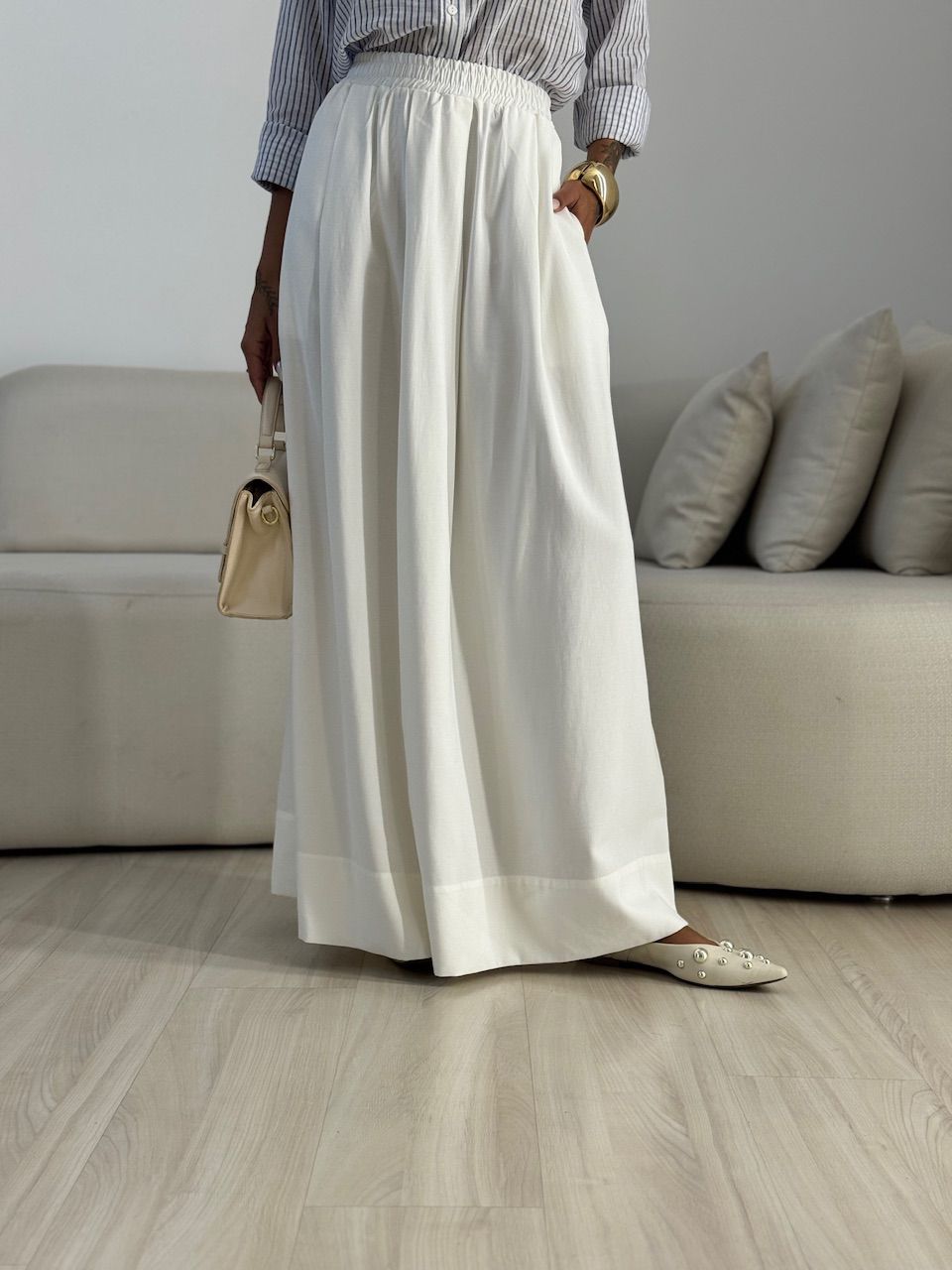 SAIA SAMANTA LONGA OFF - 0072630048 - CAROLLA FERRARO