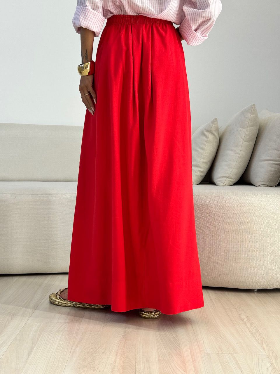 SAIA SAMANTA LONGA VERMELHA