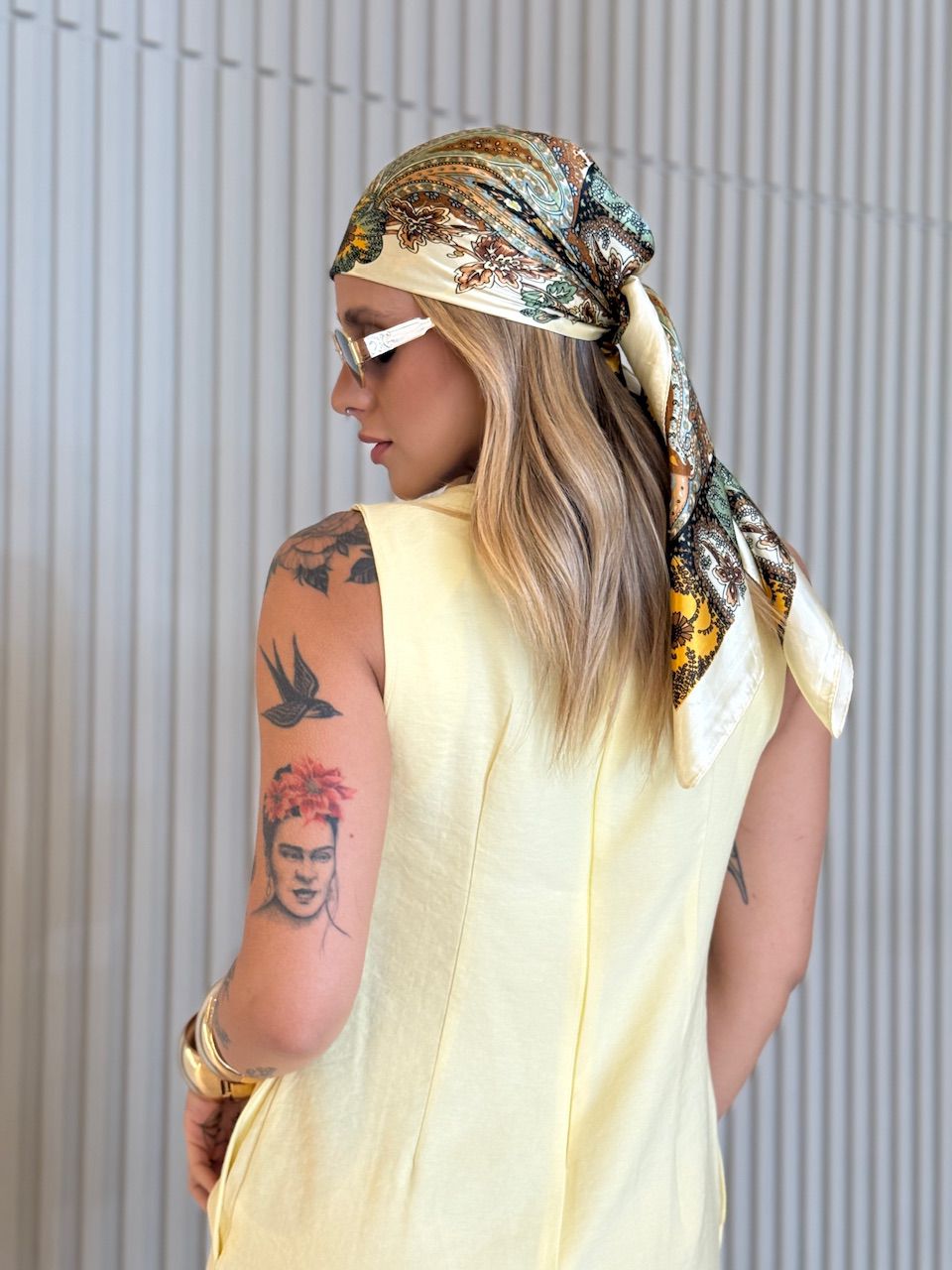 VESTIDO MAIARA CURTO YELLOW BUTTER