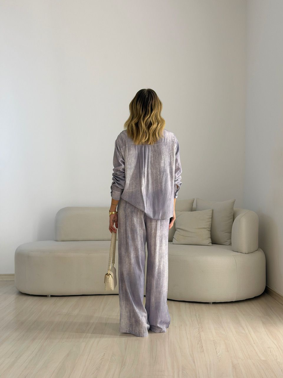 CONJUNTO KÁTIA CAMISA CINZA