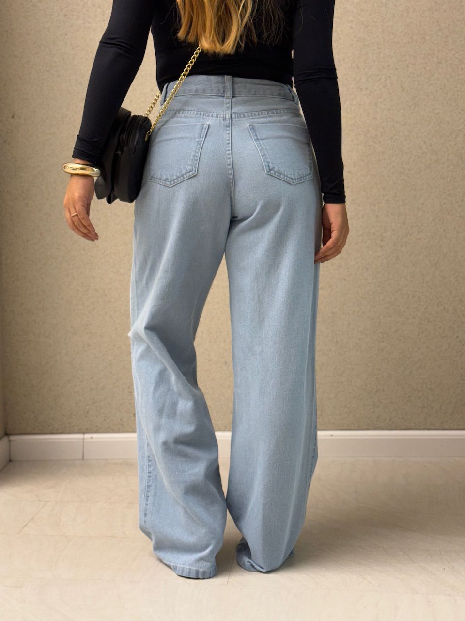 CALÇA DUDA DESTROYED JEANS CLARO