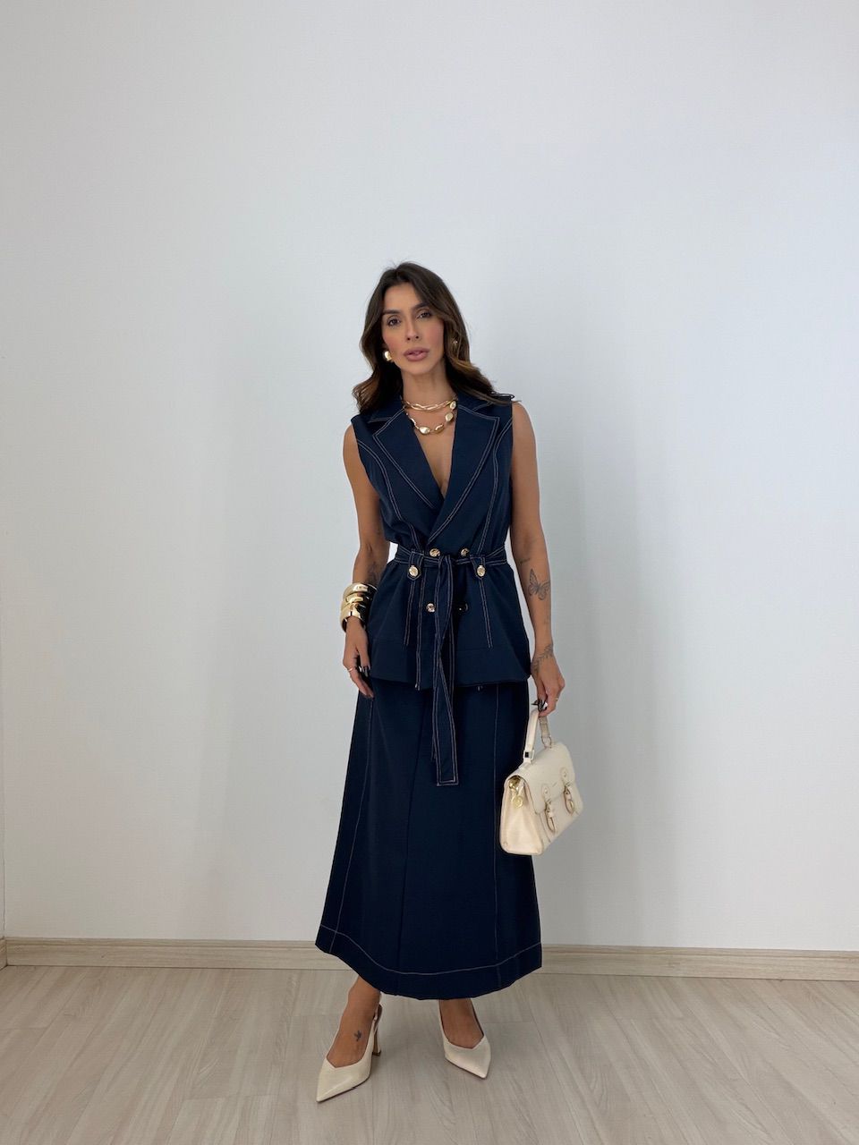 CONJUNTO JADE SAIA MARINHO