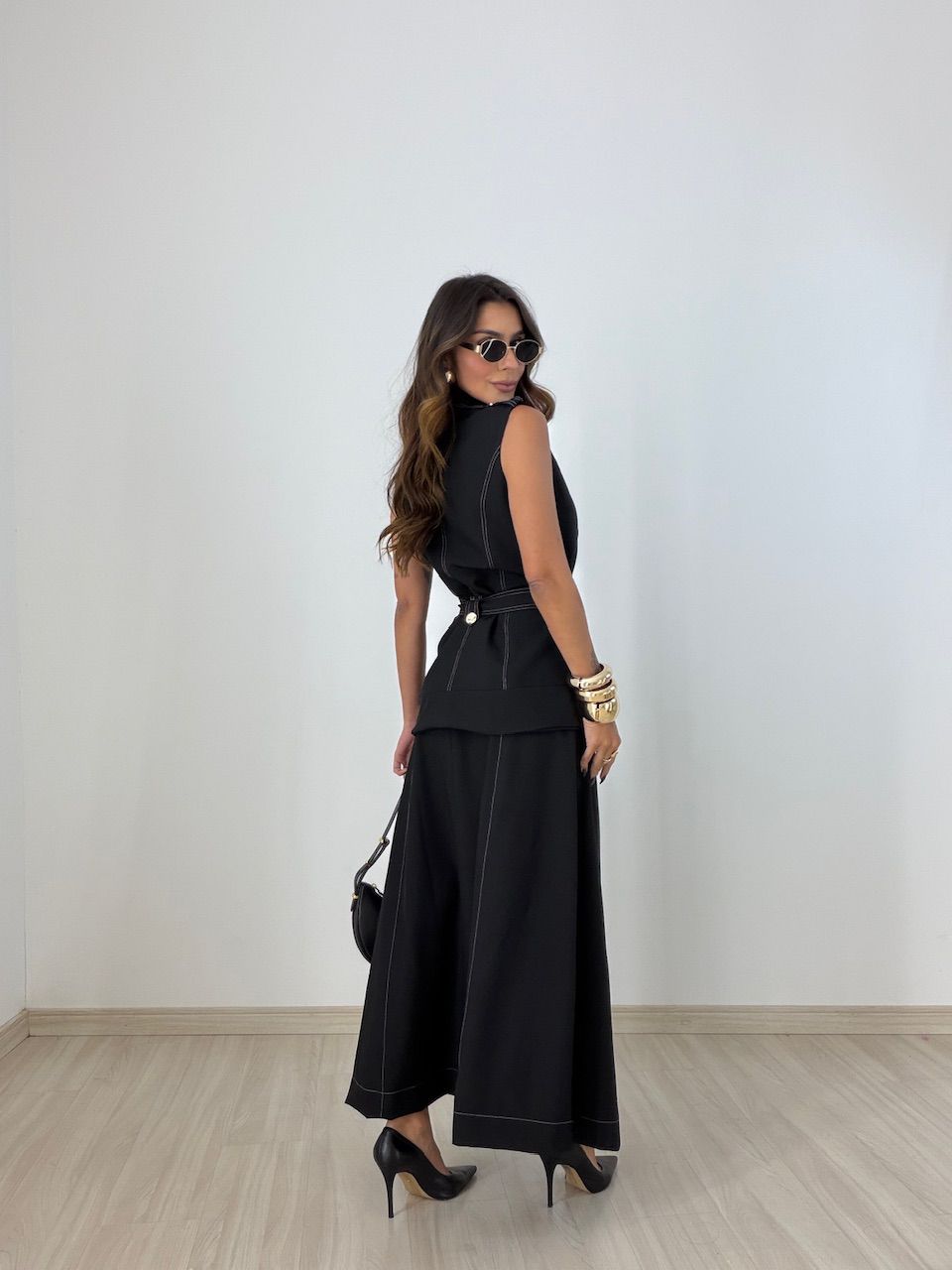 CONJUNTO JADE SAIA PRETO