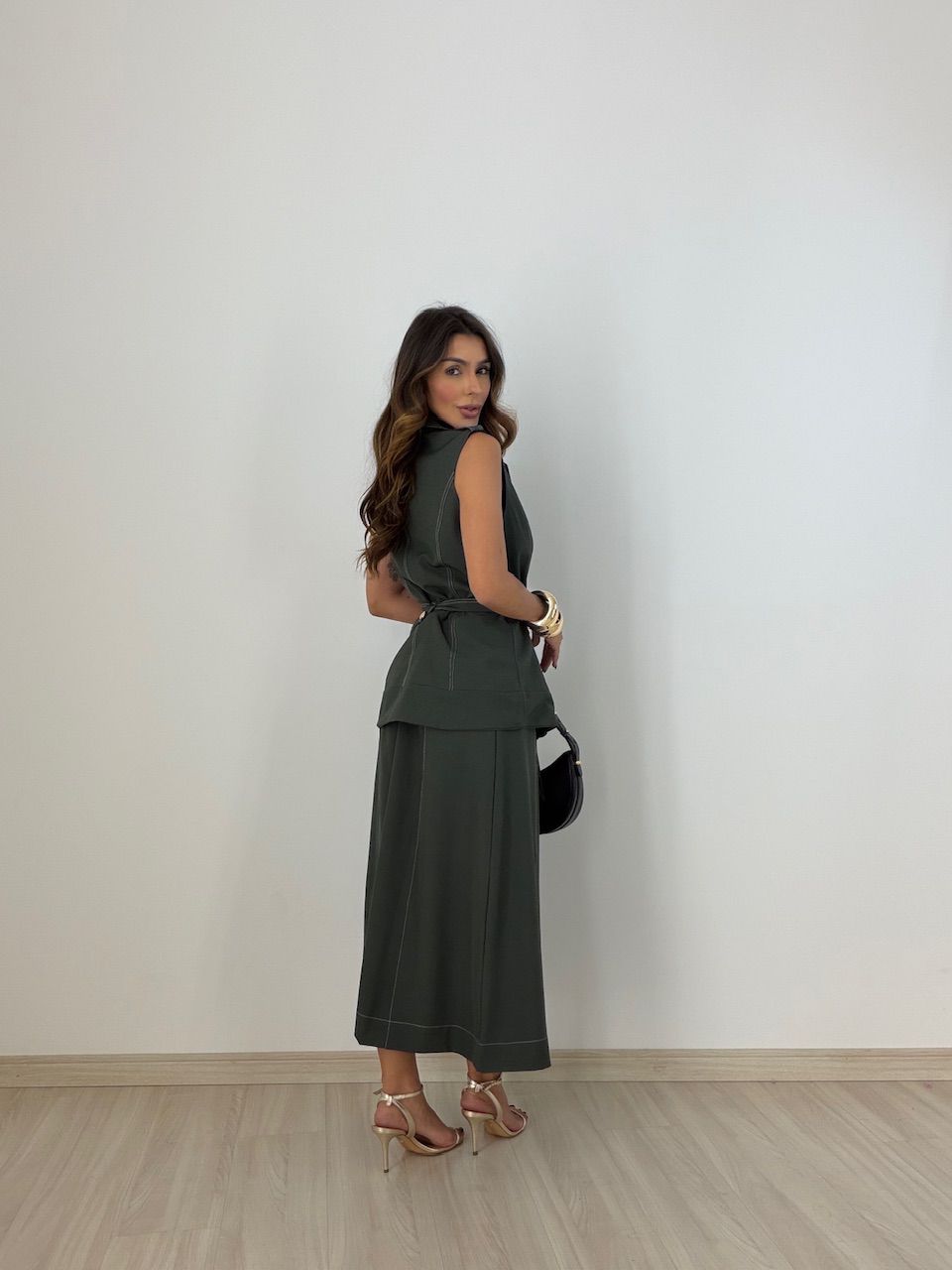 CONJUNTO JADE SAIA VERDE