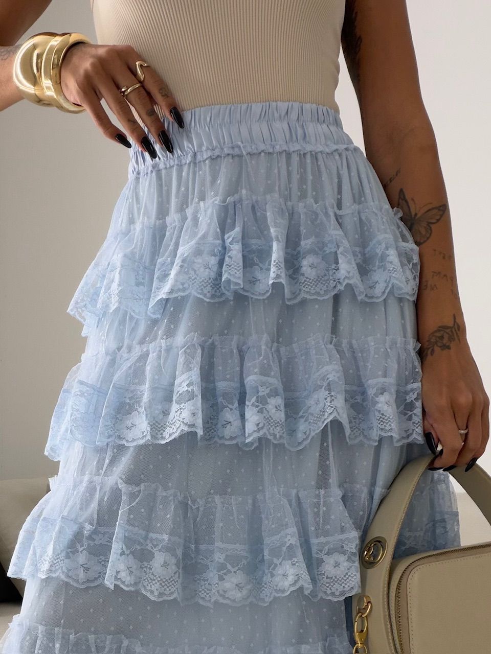 SAIA CAROLINE RENDA AZUL