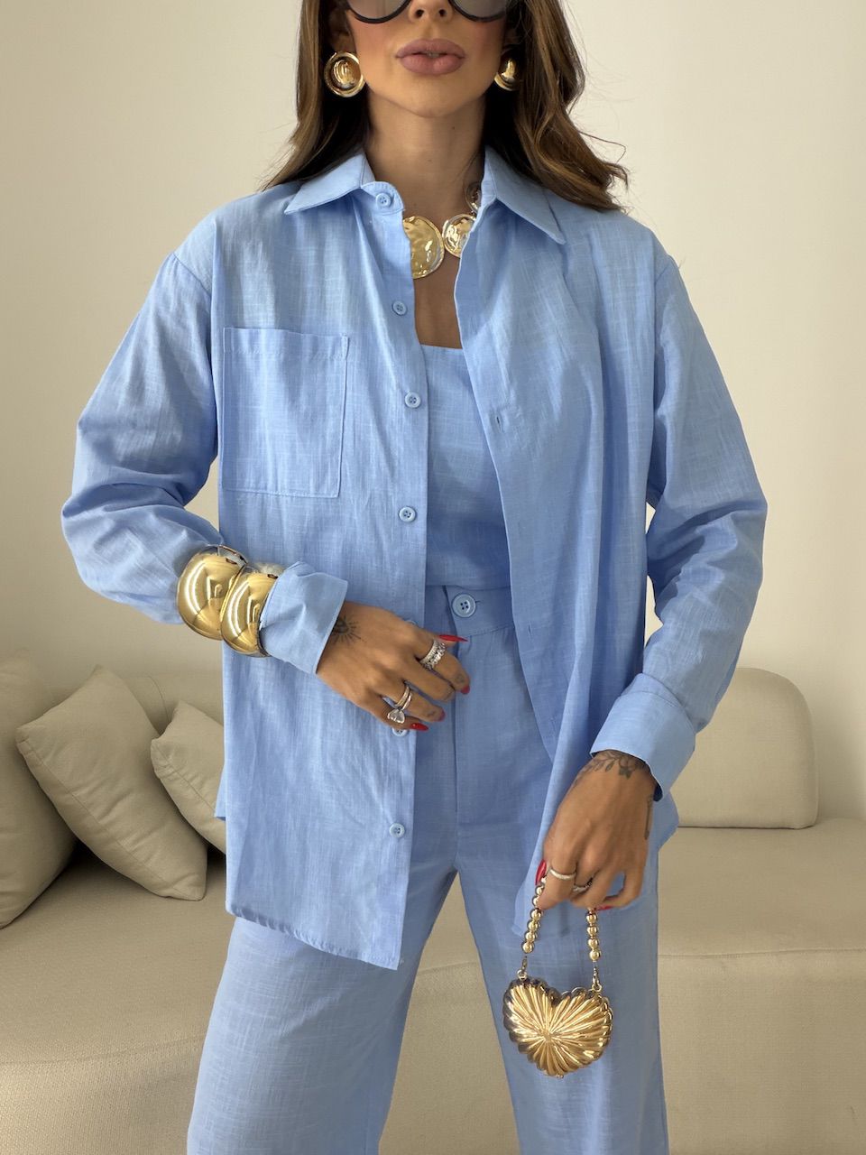 TRIJUNTO VANDA CALÇA AZUL