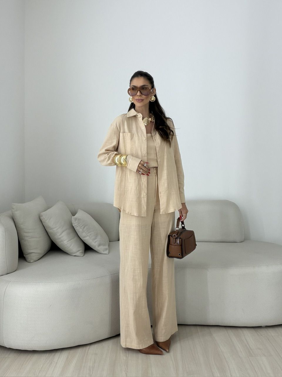 TRIJUNTO VANDA CALÇA NUDE