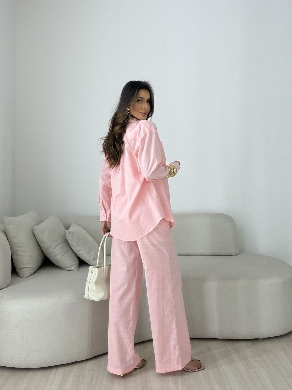 TRIJUNTO VANDA CALÇA ROSA