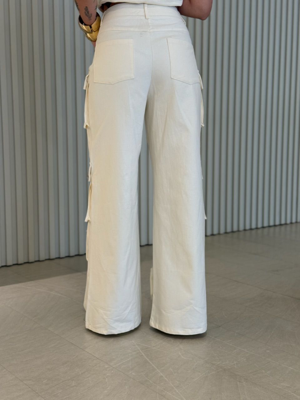 CONJUNTO BRUNA CARGO MARFIM