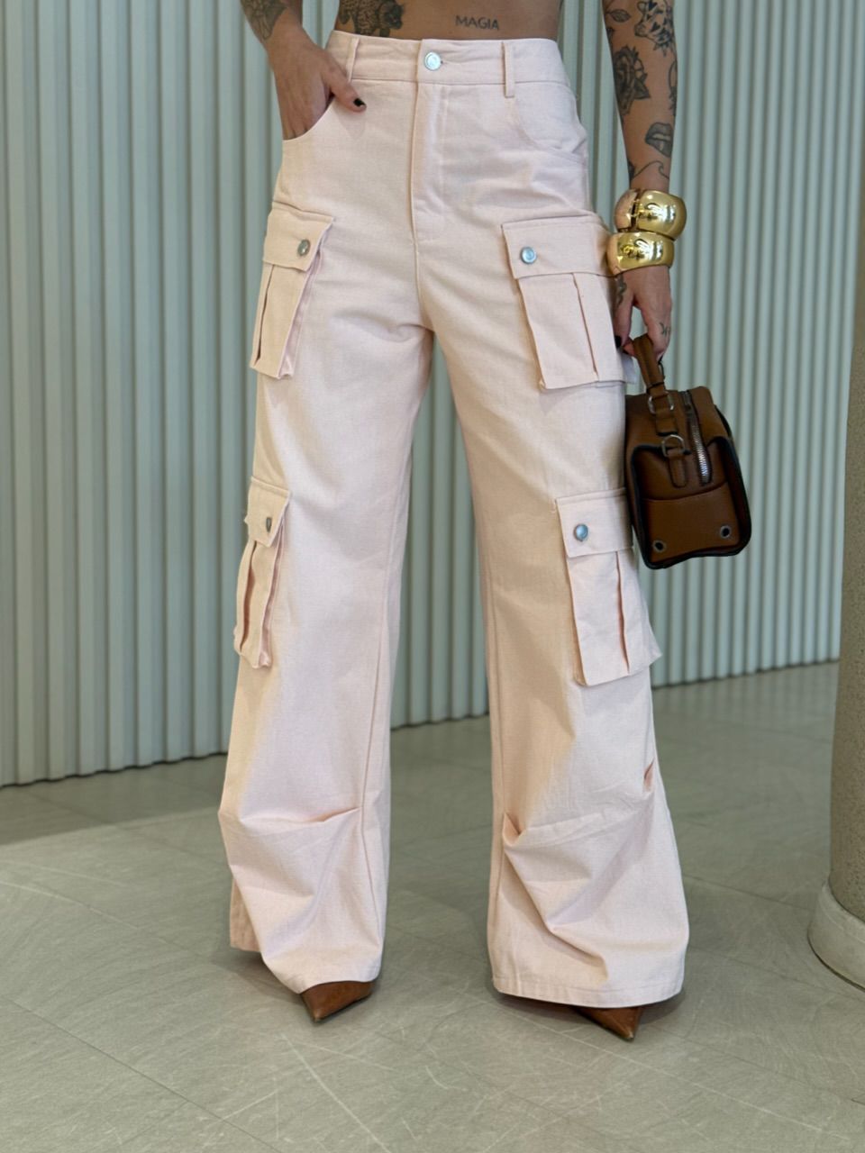 CONJUNTO BRUNA CARGO ROSA