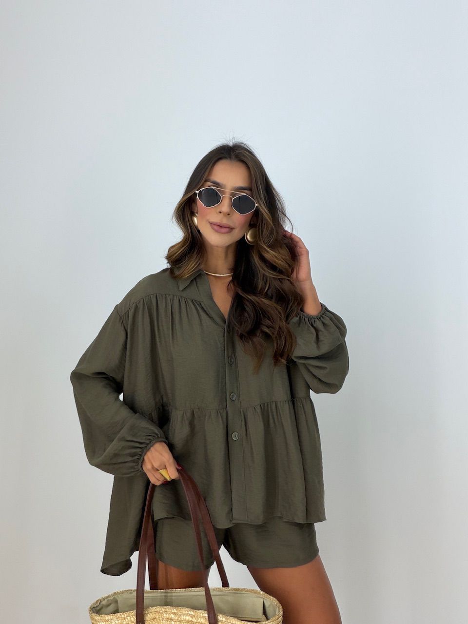 CONJUNTO LILIAN SHORT VERDE