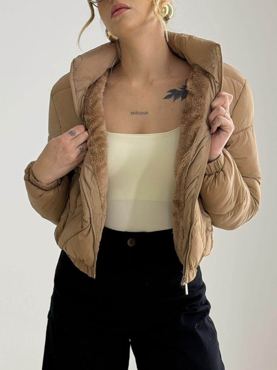 PUFFER RAISSA PELINHOS NUDE