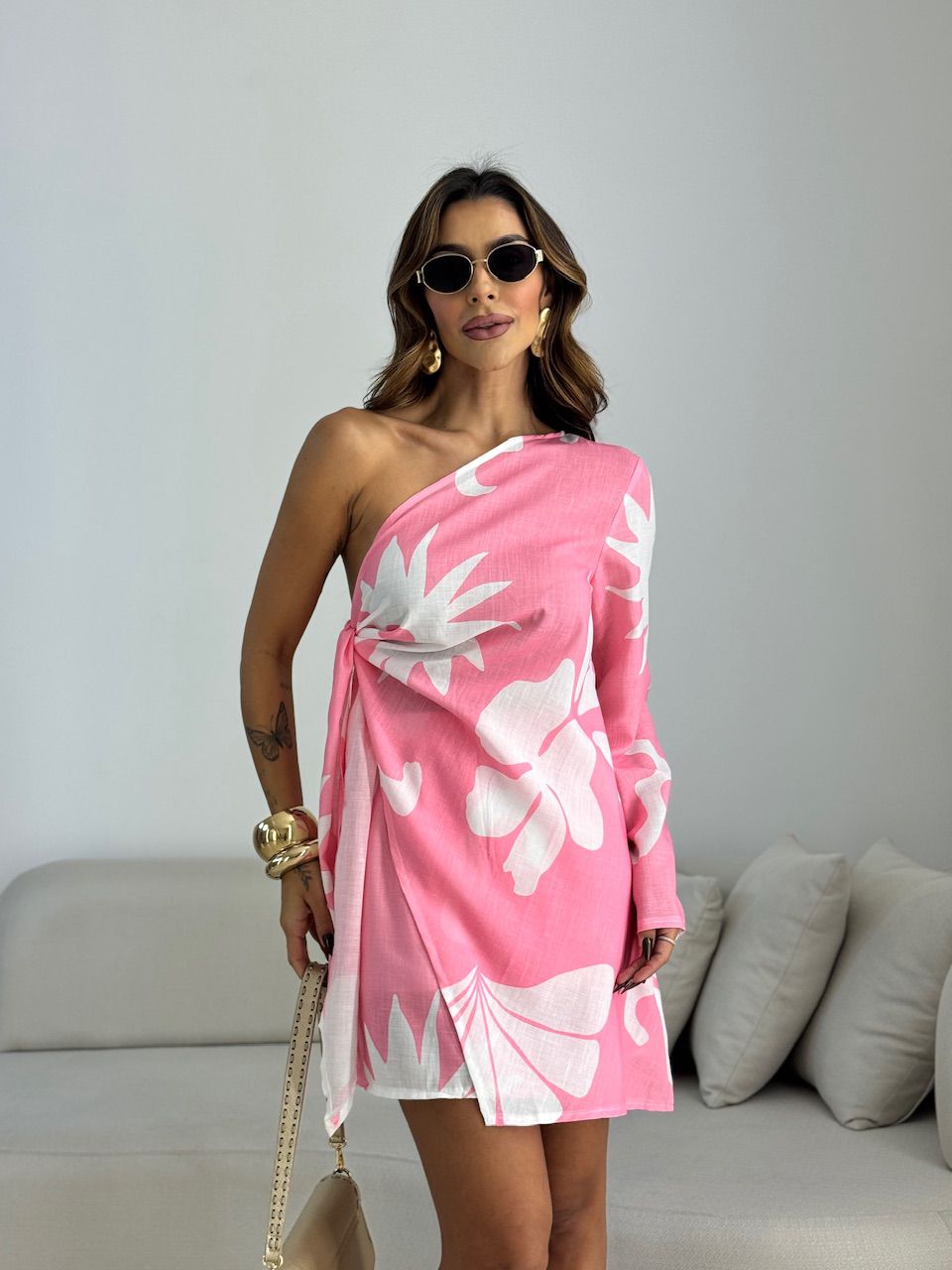 CONJUNTO ANA LUCIA ESTAMPADO ROSA