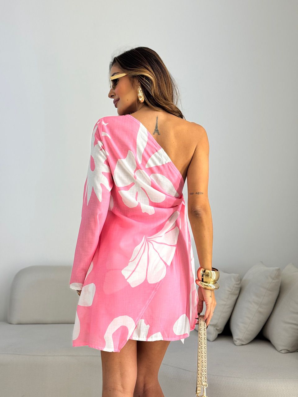 CONJUNTO ANA LUCIA ESTAMPADO ROSA