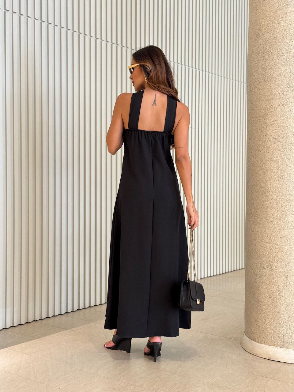 VESTIDO ELLIE 02 LONGO PRETO