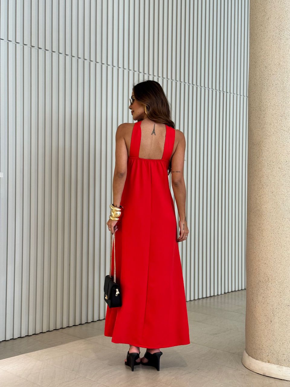 VESTIDO ELLIE 02 LONGO VERMELHO