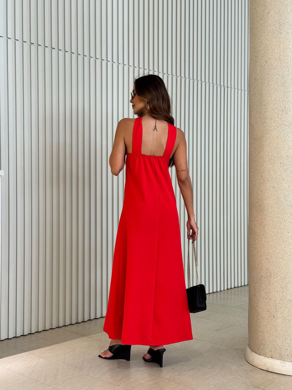 VESTIDO ELLIE 02 LONGO VERMELHO