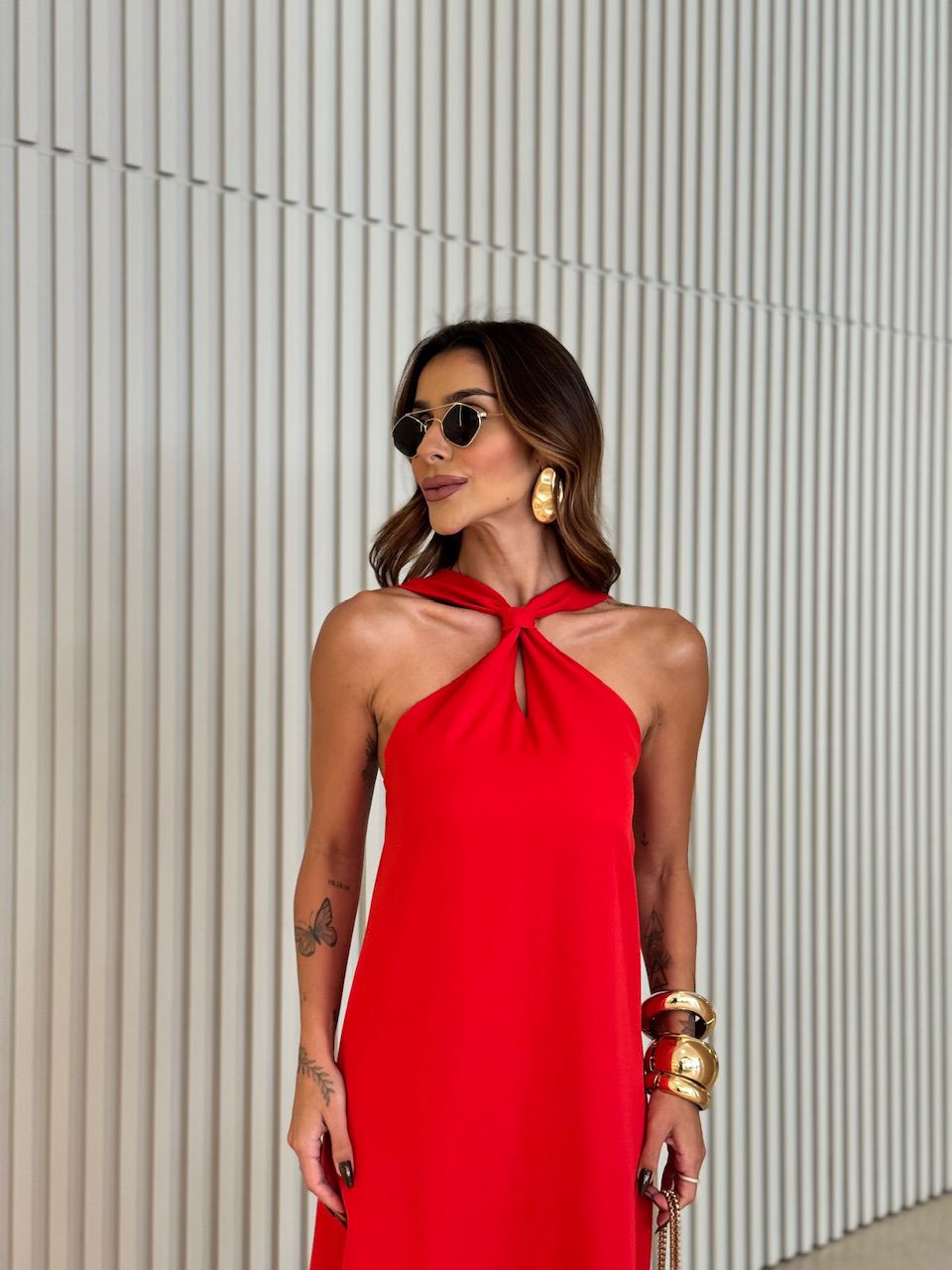 VESTIDO ELLIE 02 LONGO VERMELHO