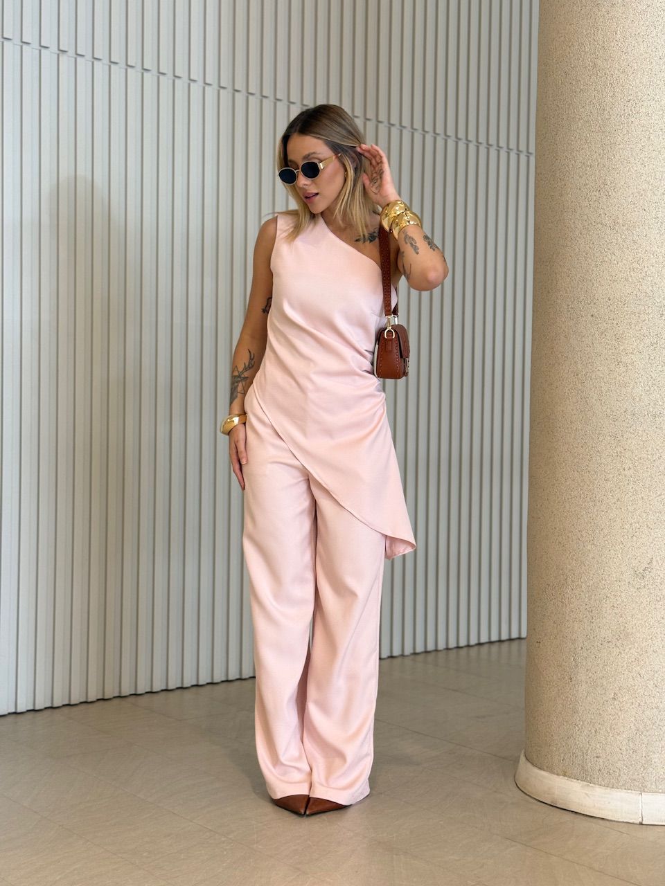 CONJUNTO FATIMA DRAPEADO BABY PINK