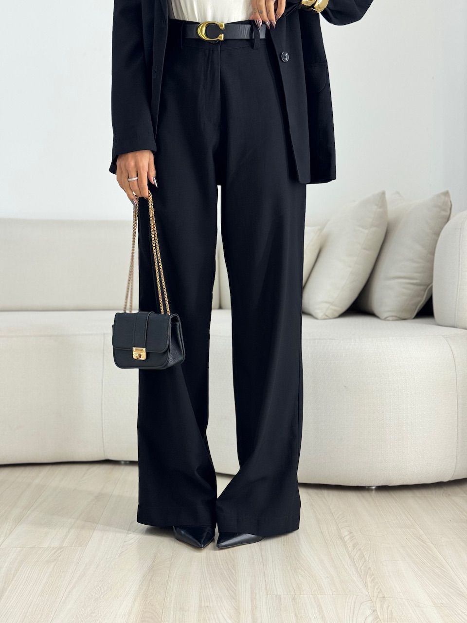 CONJUNTO SIMONE BLAZER CALÇA PRETO