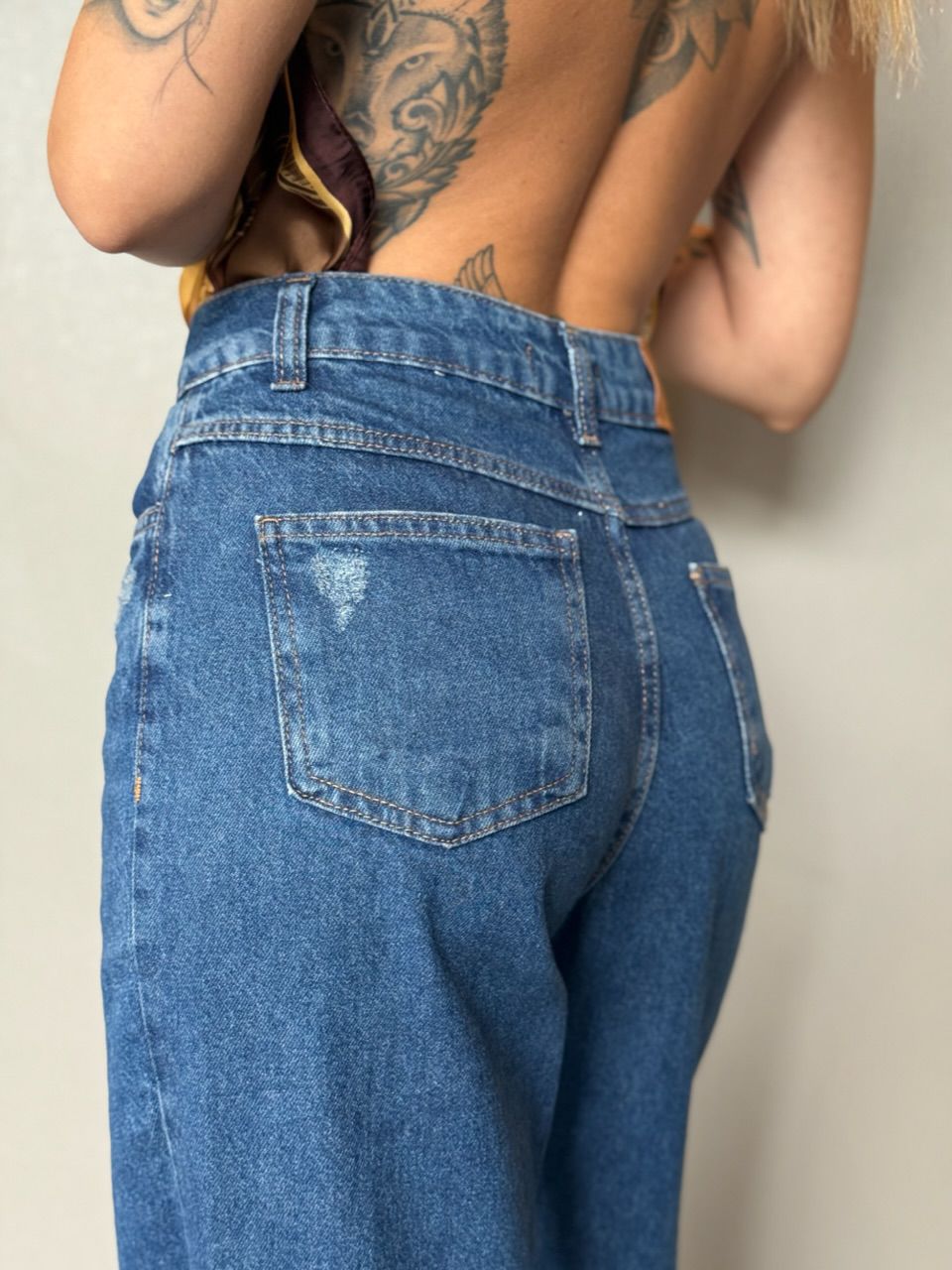 CALÇA ZOE JEANS JEANS ESCURO