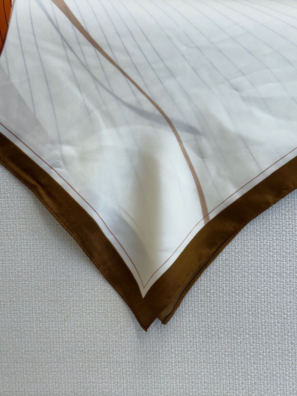 LENÇO BEATRIZ CARAMELO