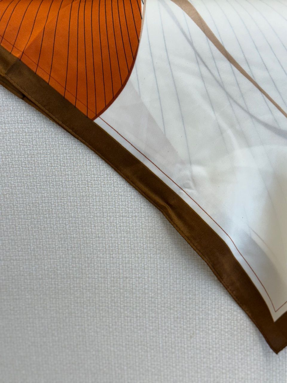 LENÇO BEATRIZ CARAMELO