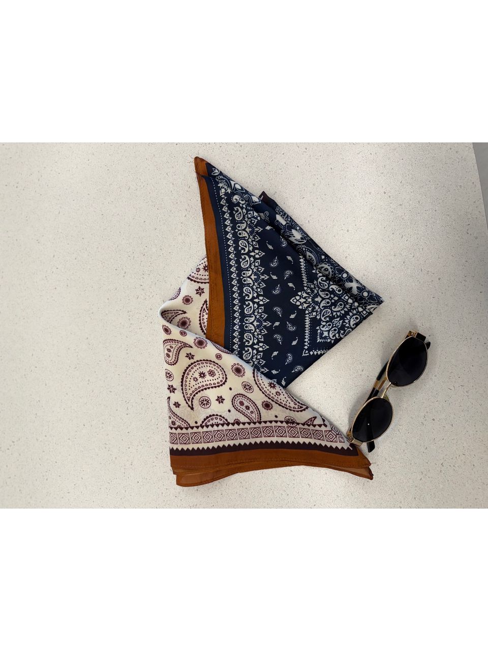 LENÇO CINTIA CARAMELO