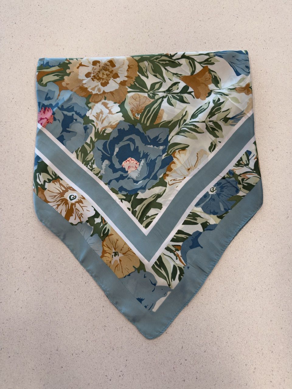 LENÇO MARTA VERDE AGUA - 0072930121 - CAROLLA FERRARO