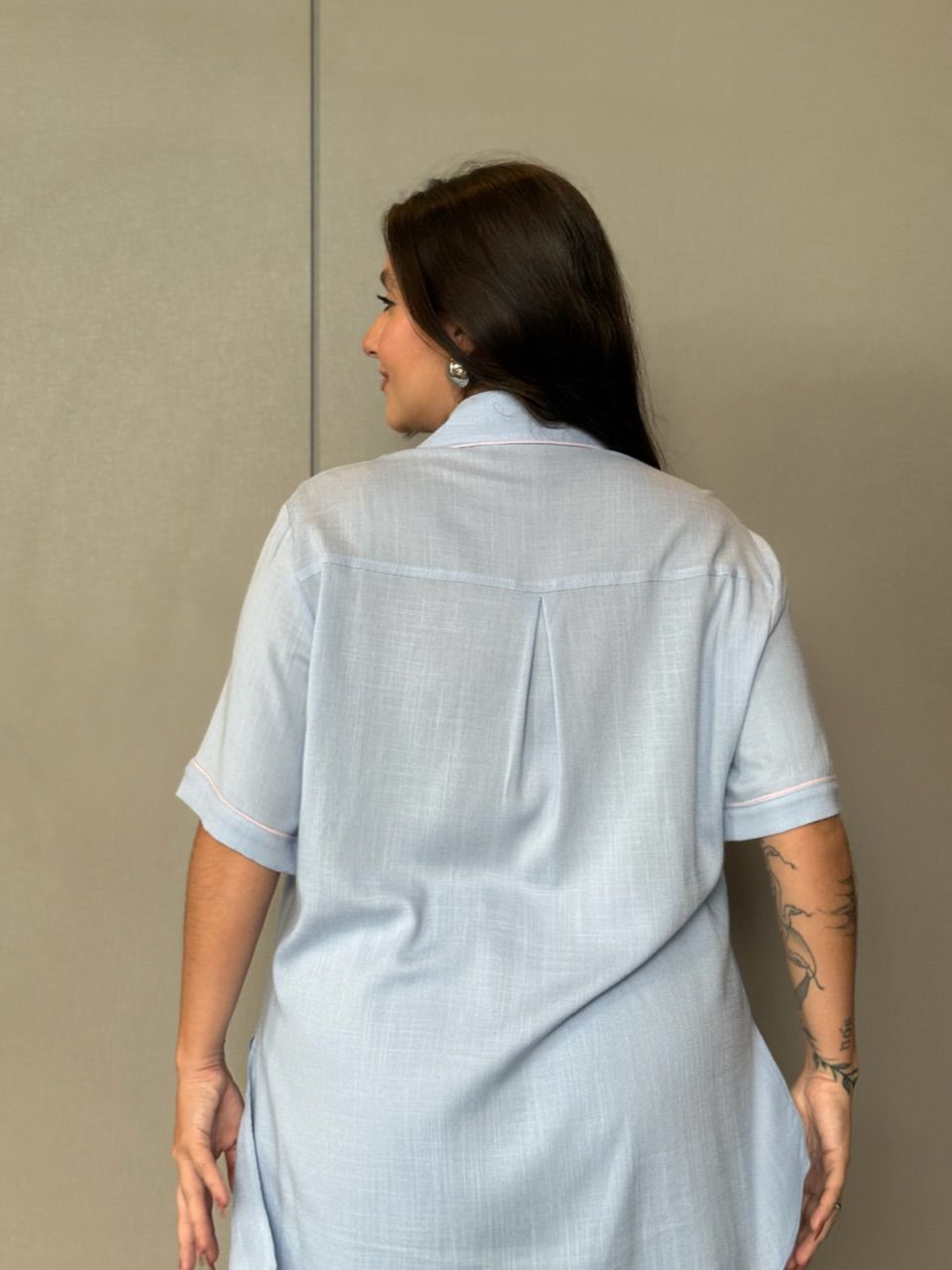 PIJAMA ELEONORA CF SHORT AZUL