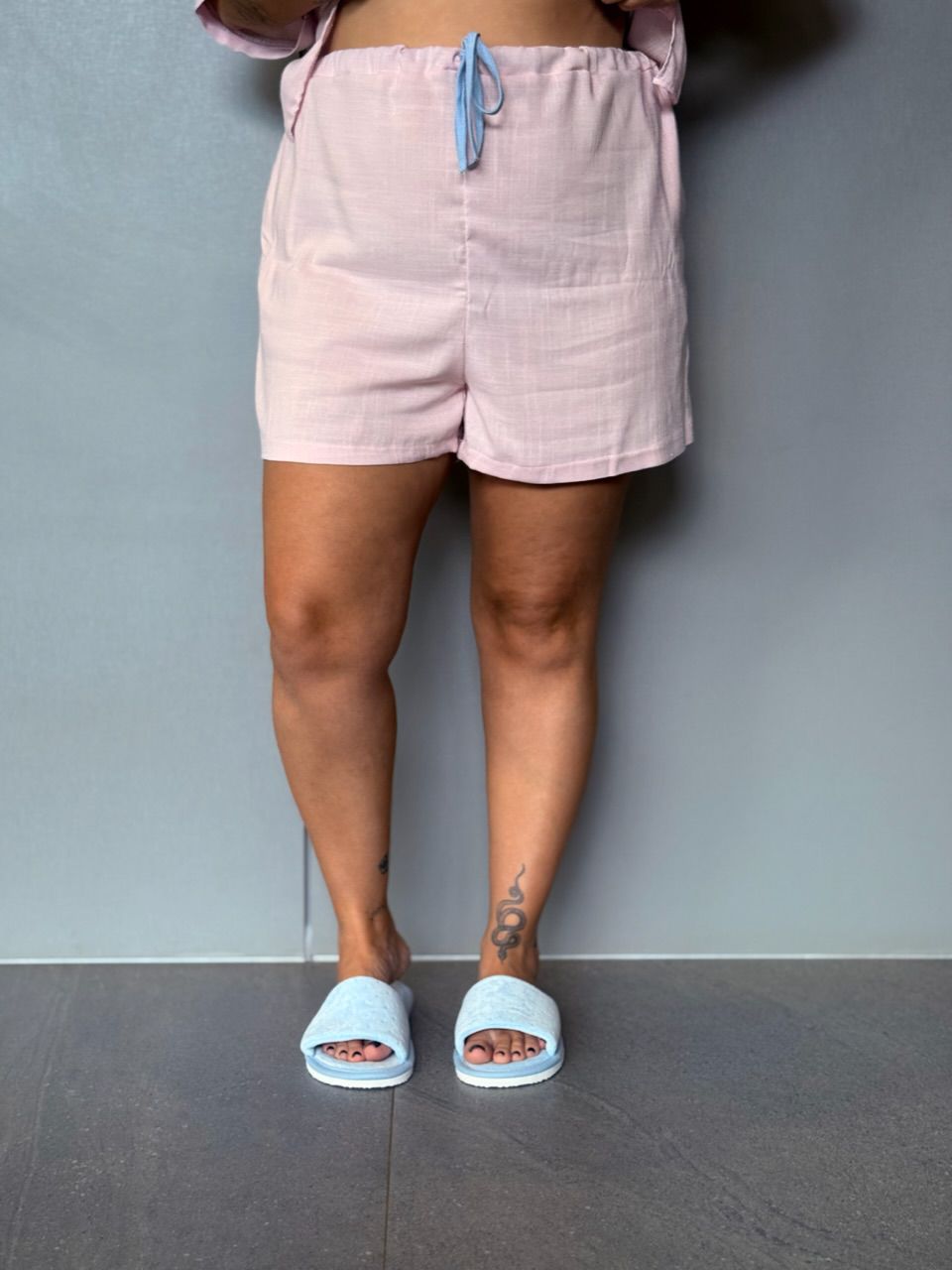 PIJAMA ELEONORA CF SHORT ROSA