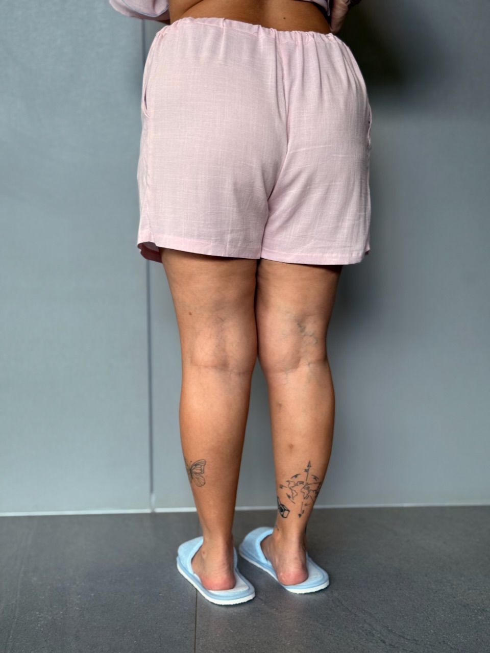 PIJAMA ELEONORA CF SHORT ROSA