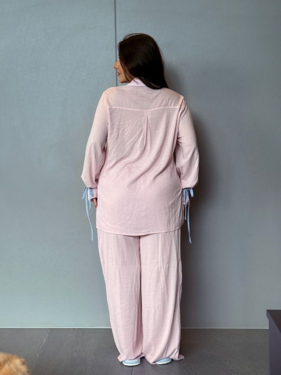 PIJAMA JANAINA CF CALÇA ROSA