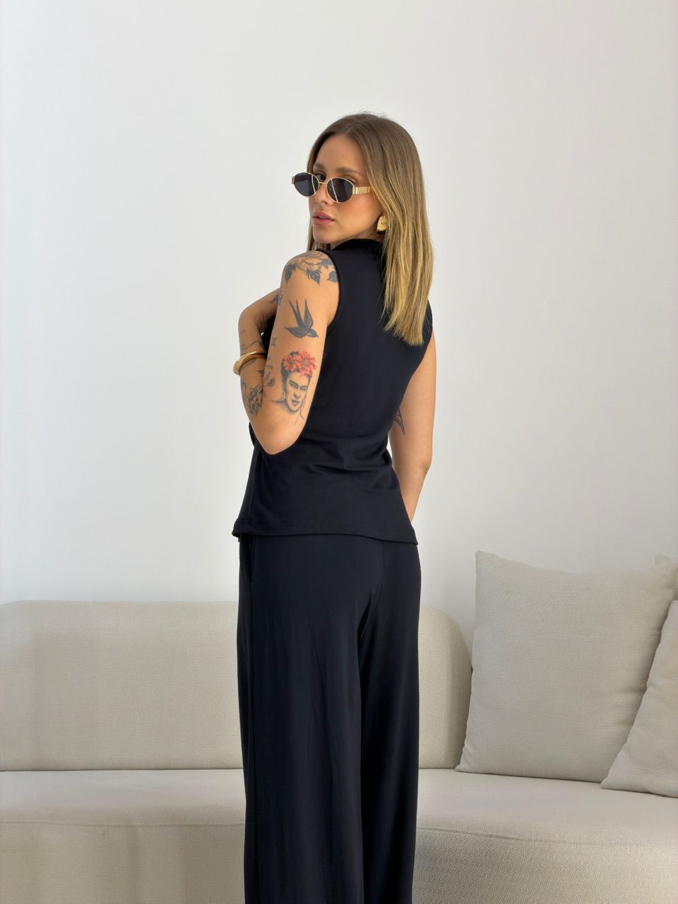 CONJUNTO VERA MOLETINHO PRETO