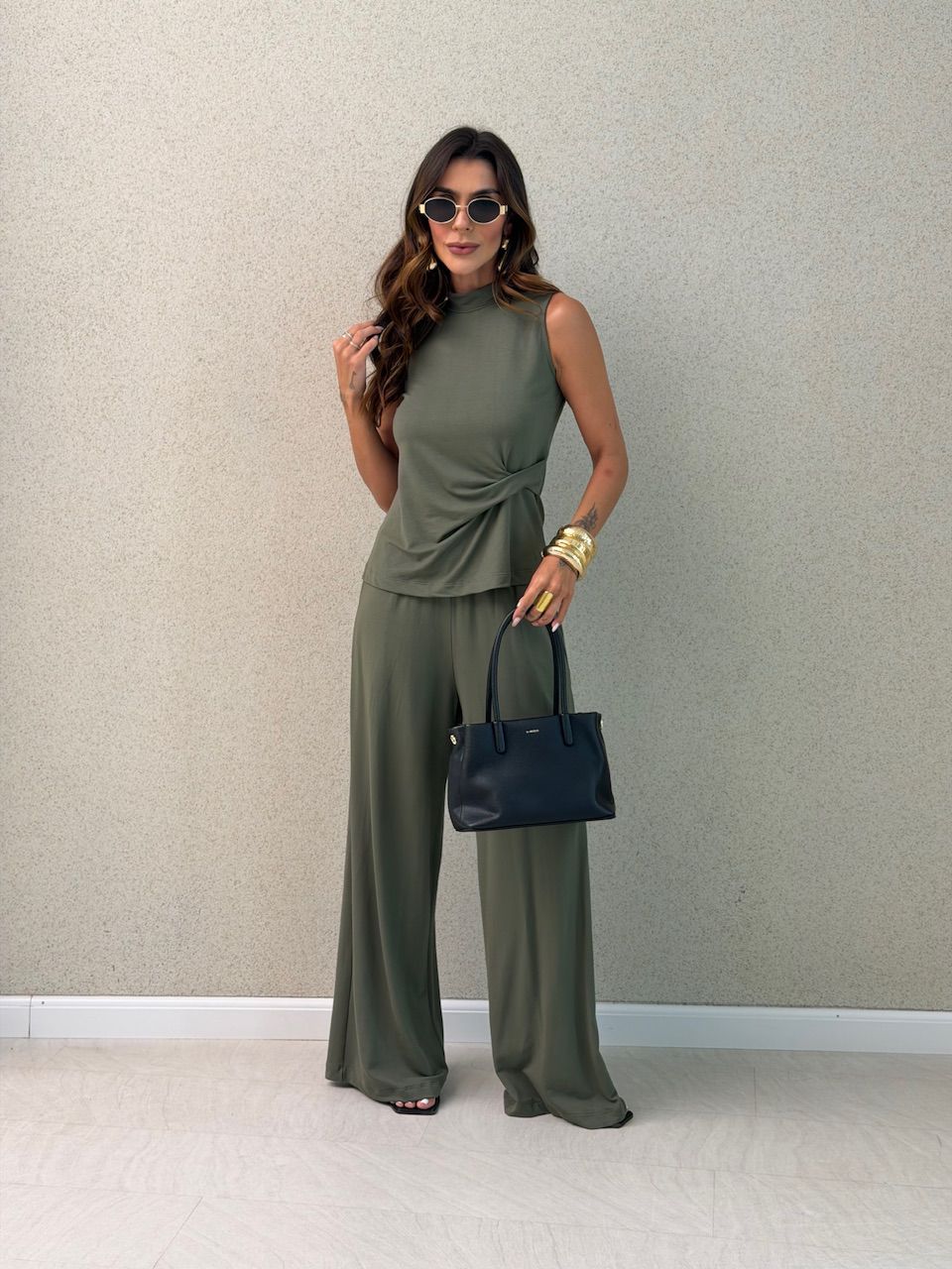 CONJUNTO VERA MOLETINHO VERDE