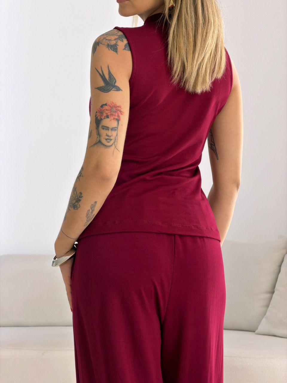 CONJUNTO VERA MOLETINHO VINHO