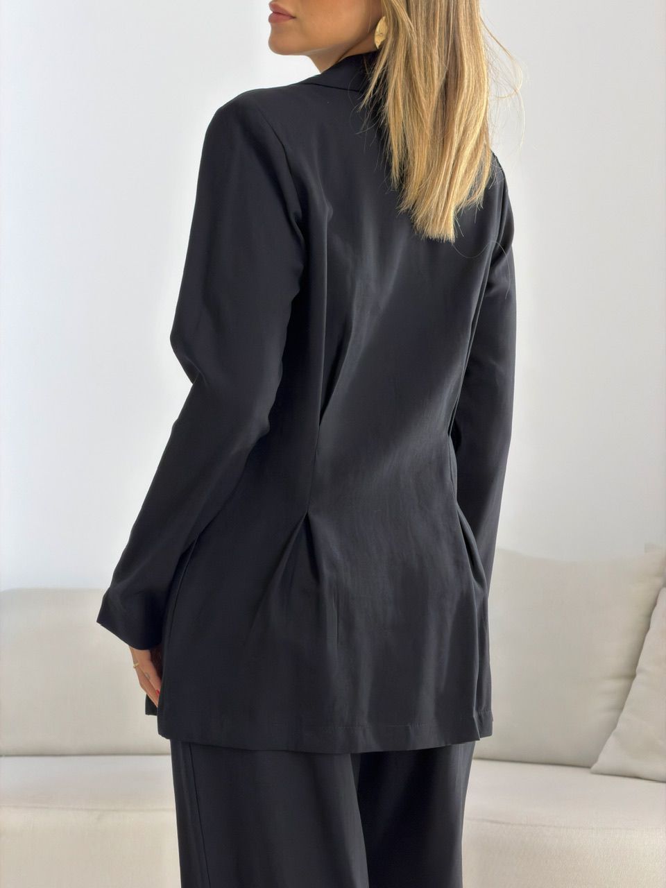 CONJUNTO VIVIAN BLAZER PRETO