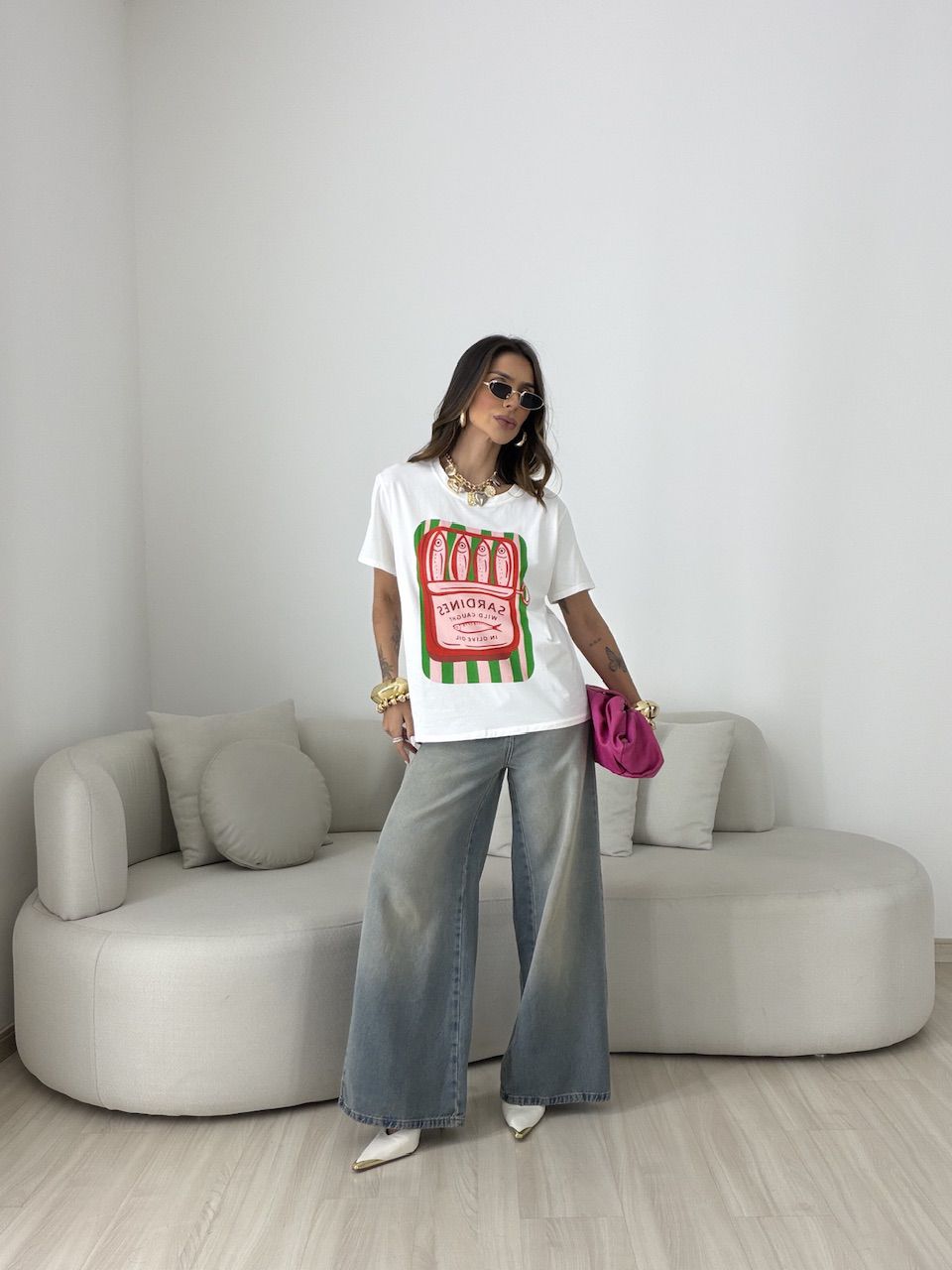 CAMISETA ELIANA SARDINHA OFF