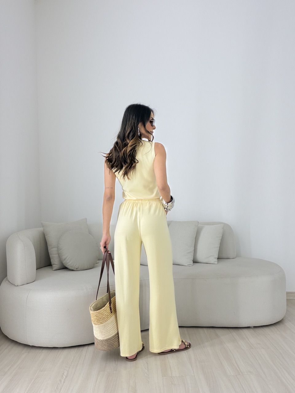 CONJUNTO MAYA MOLETINHO AMARELO